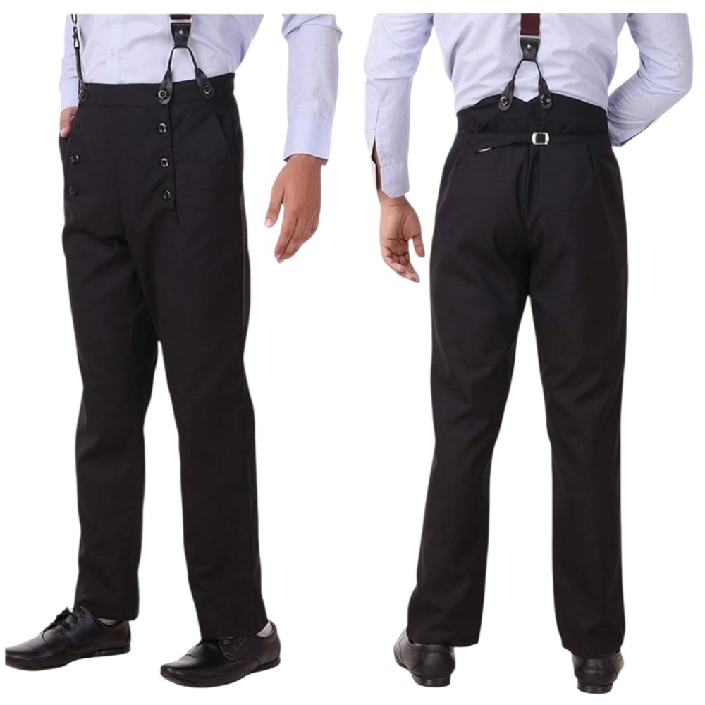 ThePirateDressing Steampunk Victorian Cosplay Costume Architect Pants Trousers